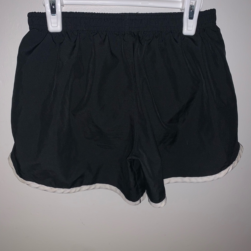 Black Nike athletic shorts
